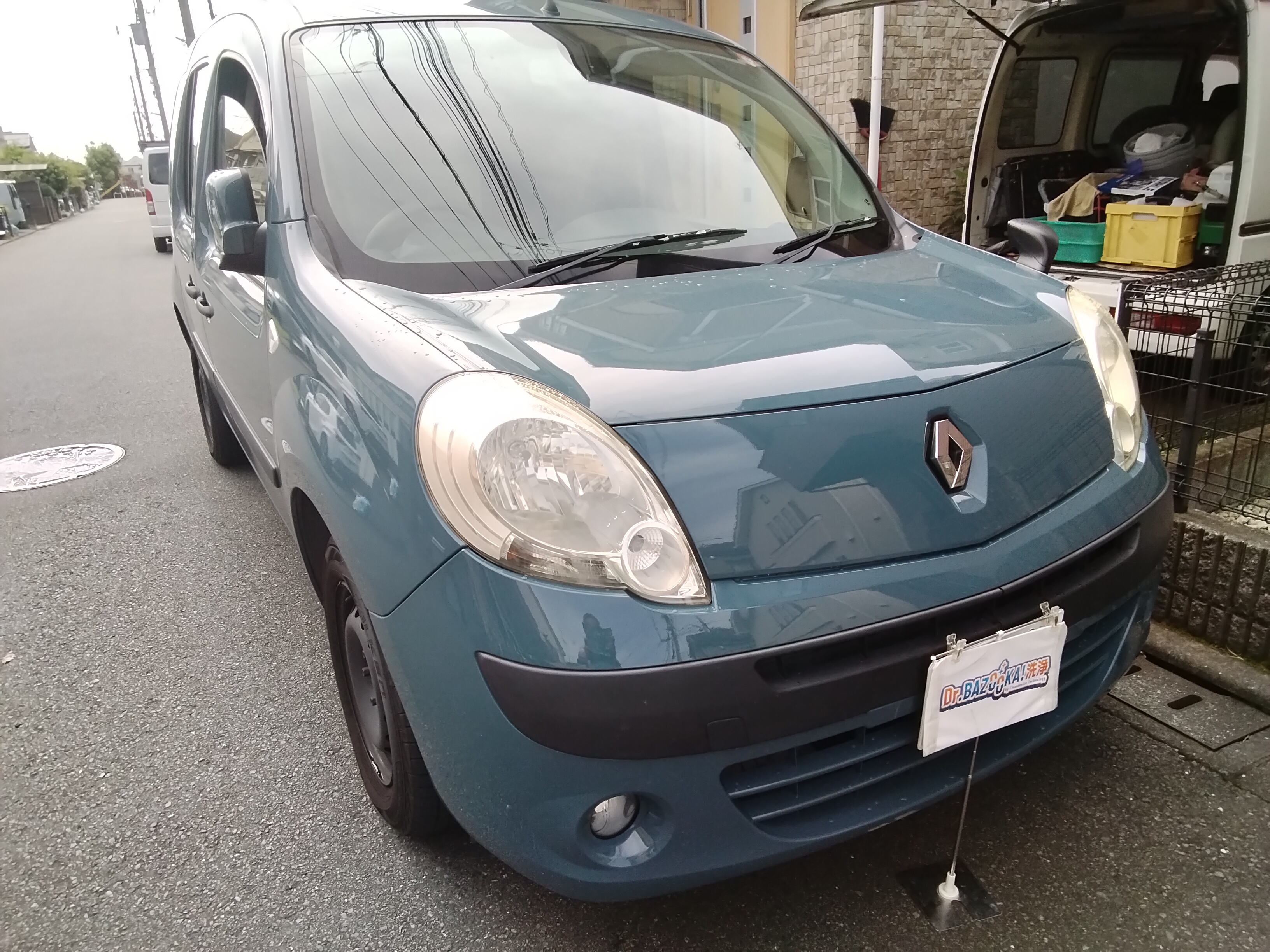 エアコンフィルター装着車でこの汚れ具合です！画像