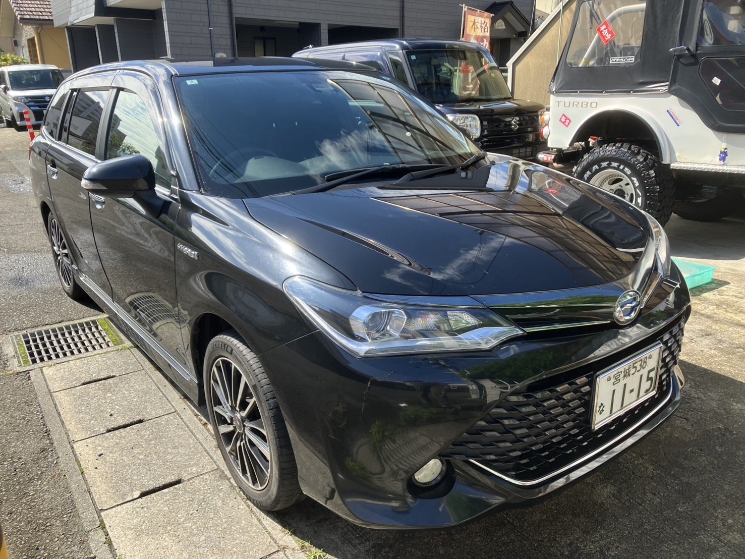 エアコンフィルター装着車でこの汚れ具合です！画像