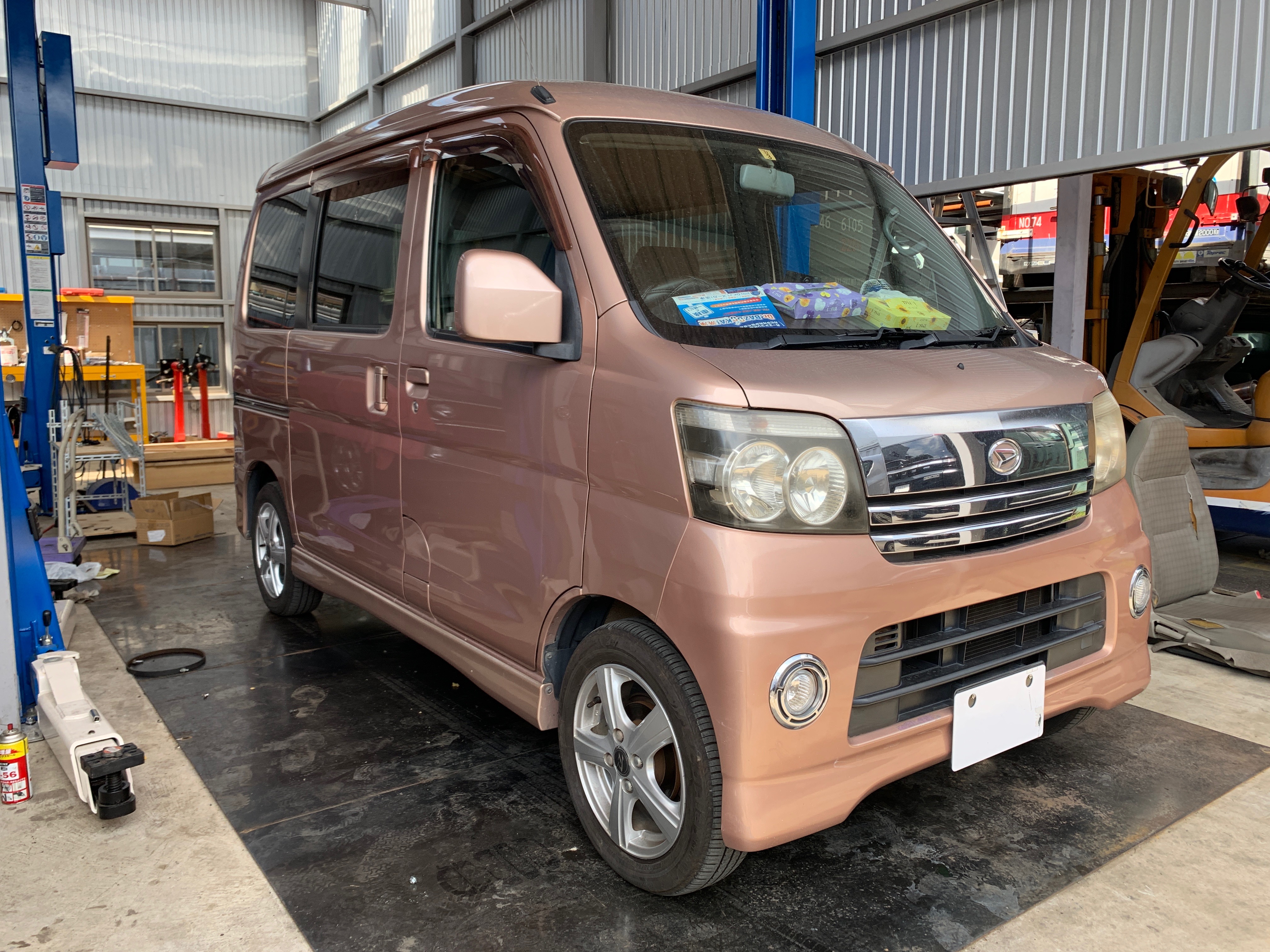 ダイハツ アトレーワゴン 06年 5代目 エバポレーター洗浄 車の臭い気になりませんか 空気の洗車屋さん