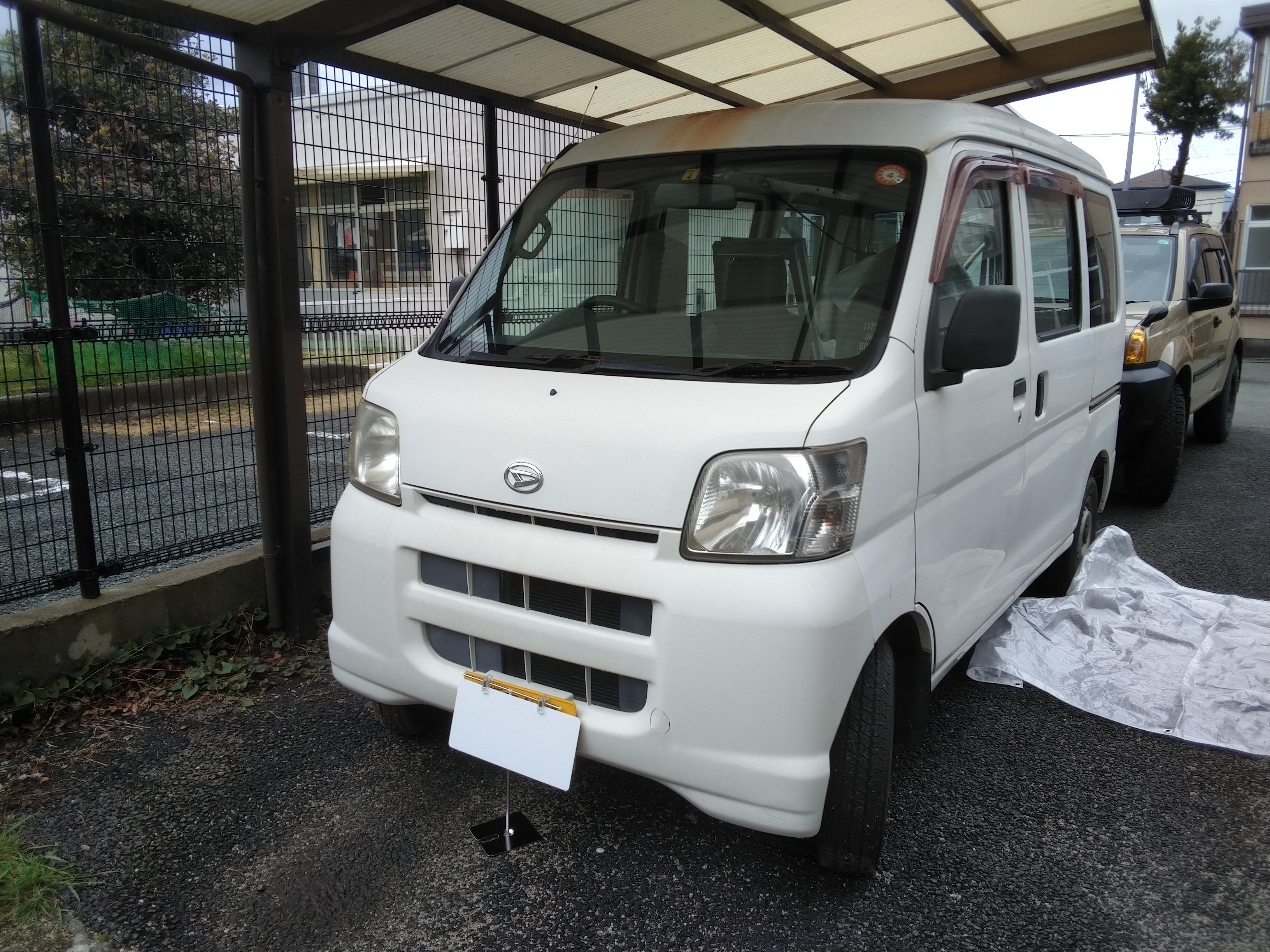 エアコンフィルター装着車でこの汚れ具合です！画像