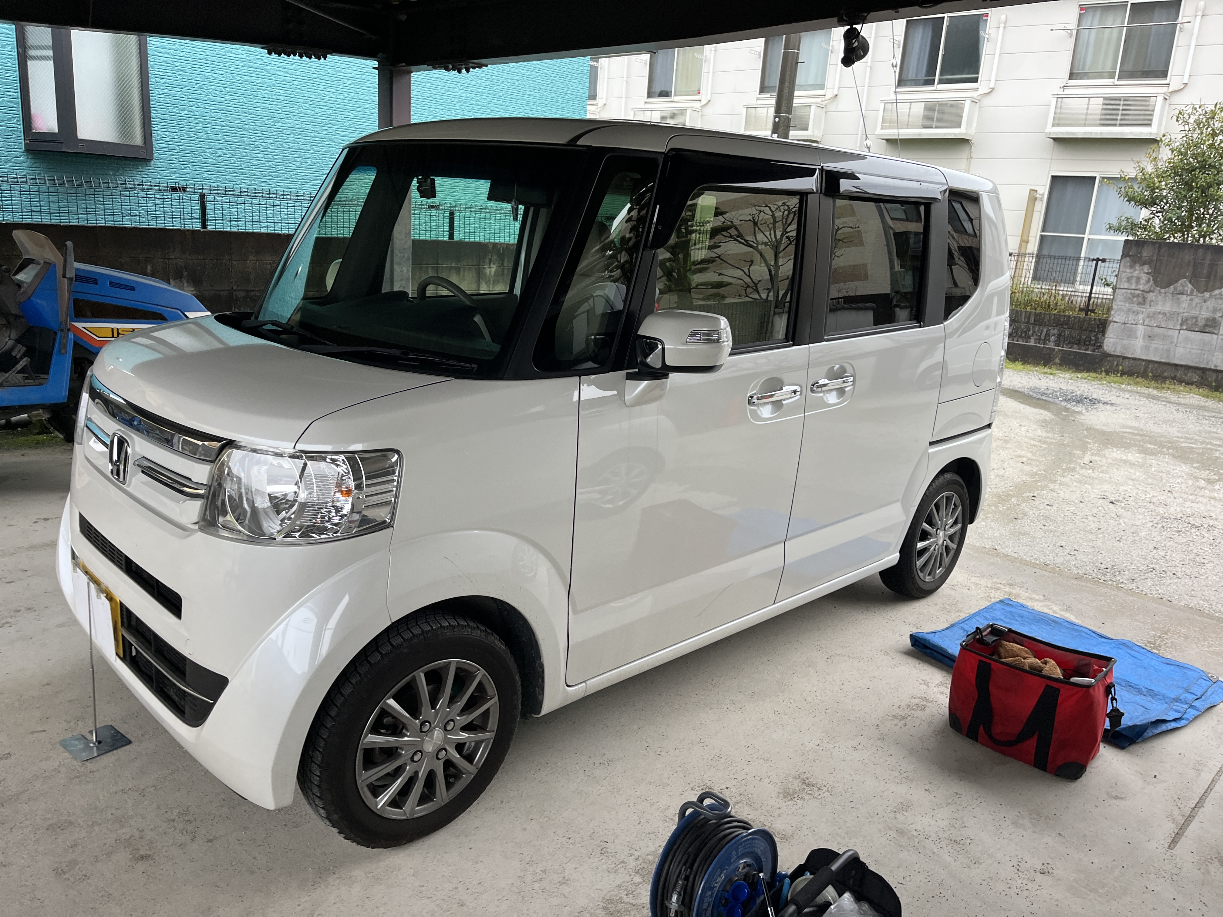 エアコンフィルター装着車でこの汚れ具合です！画像