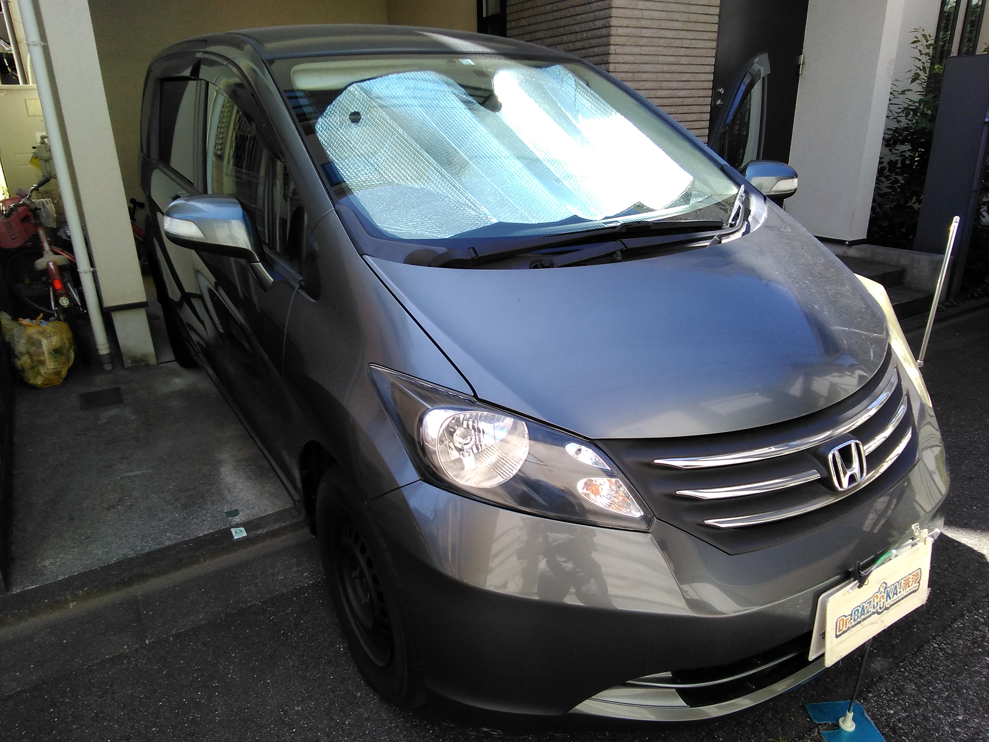 エアコンフィルター装着車でこの汚れ具合です！画像