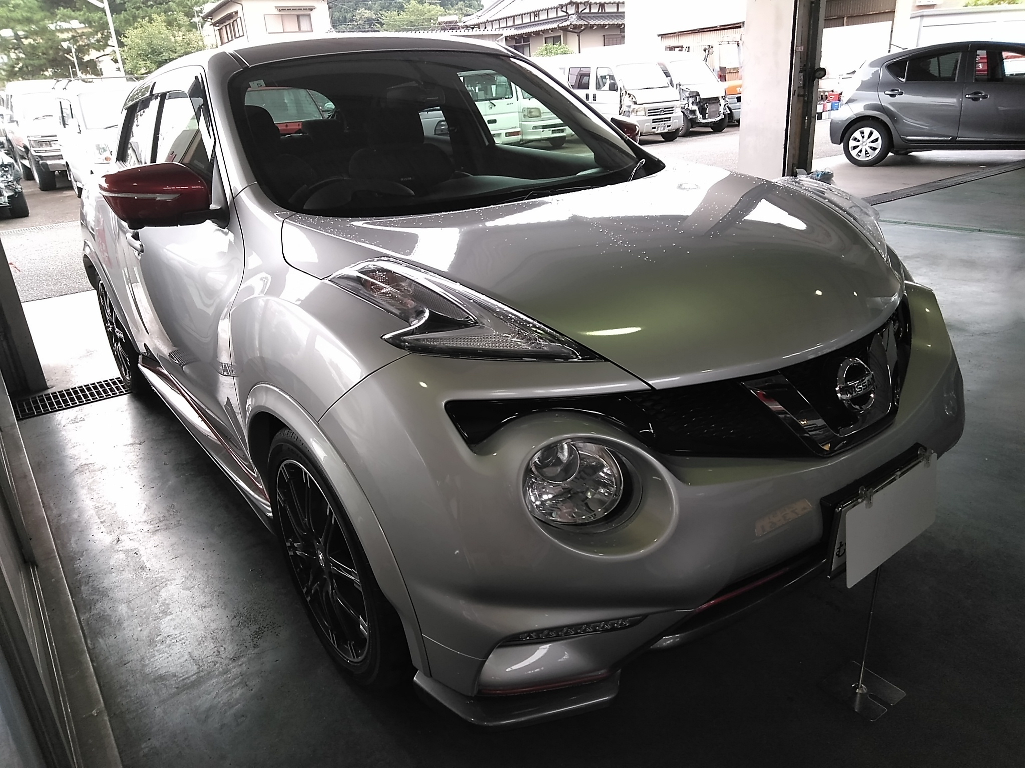 エアコンフィルター装着車でこの汚れ具合です！画像