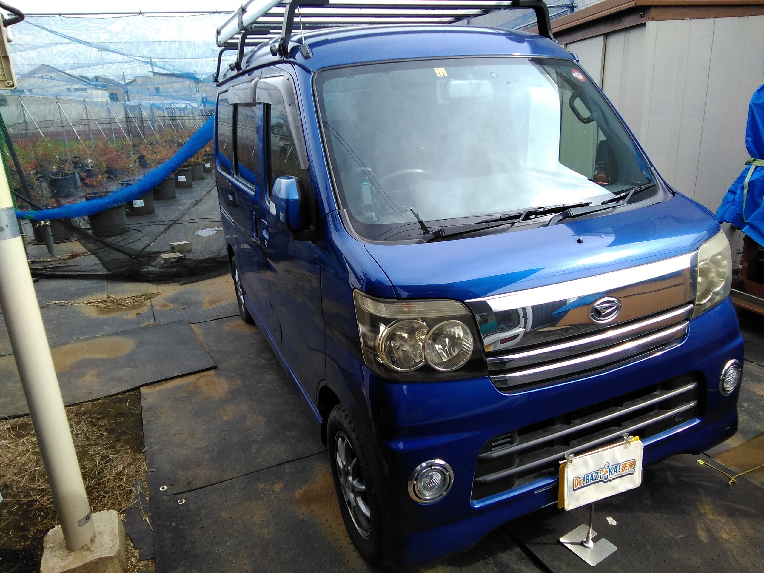 エアコンフィルター装着車でこの汚れ具合です！画像