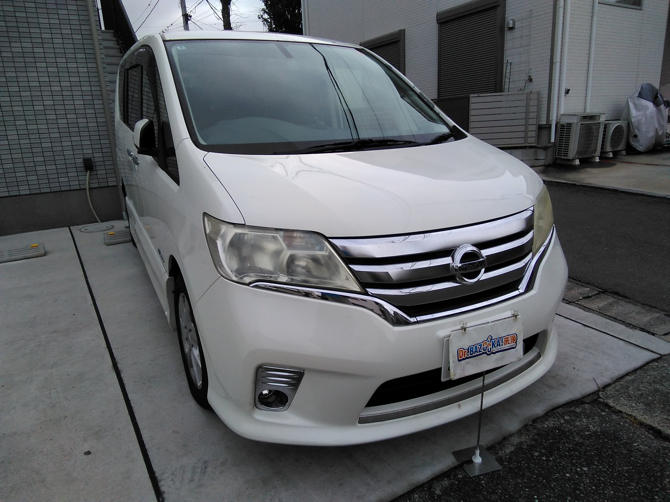 エアコンフィルター装着車でこの汚れ具合です！画像