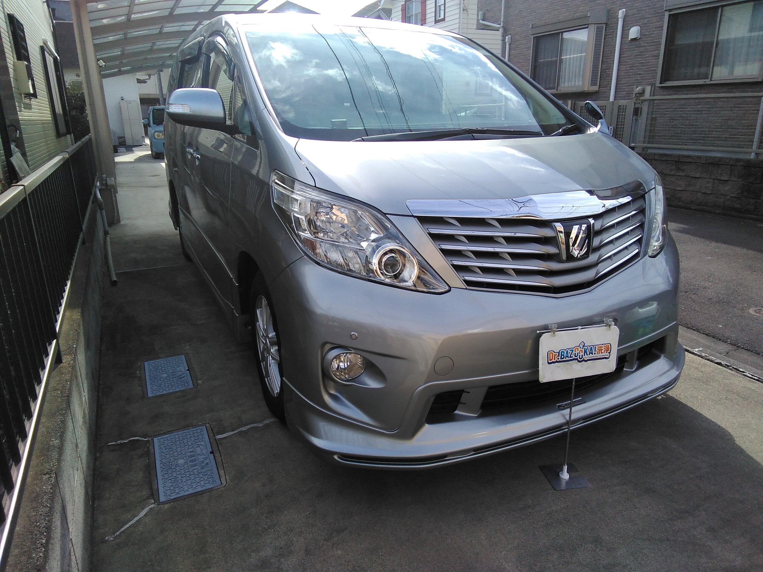 エアコンフィルター装着車でこの汚れ具合です！画像