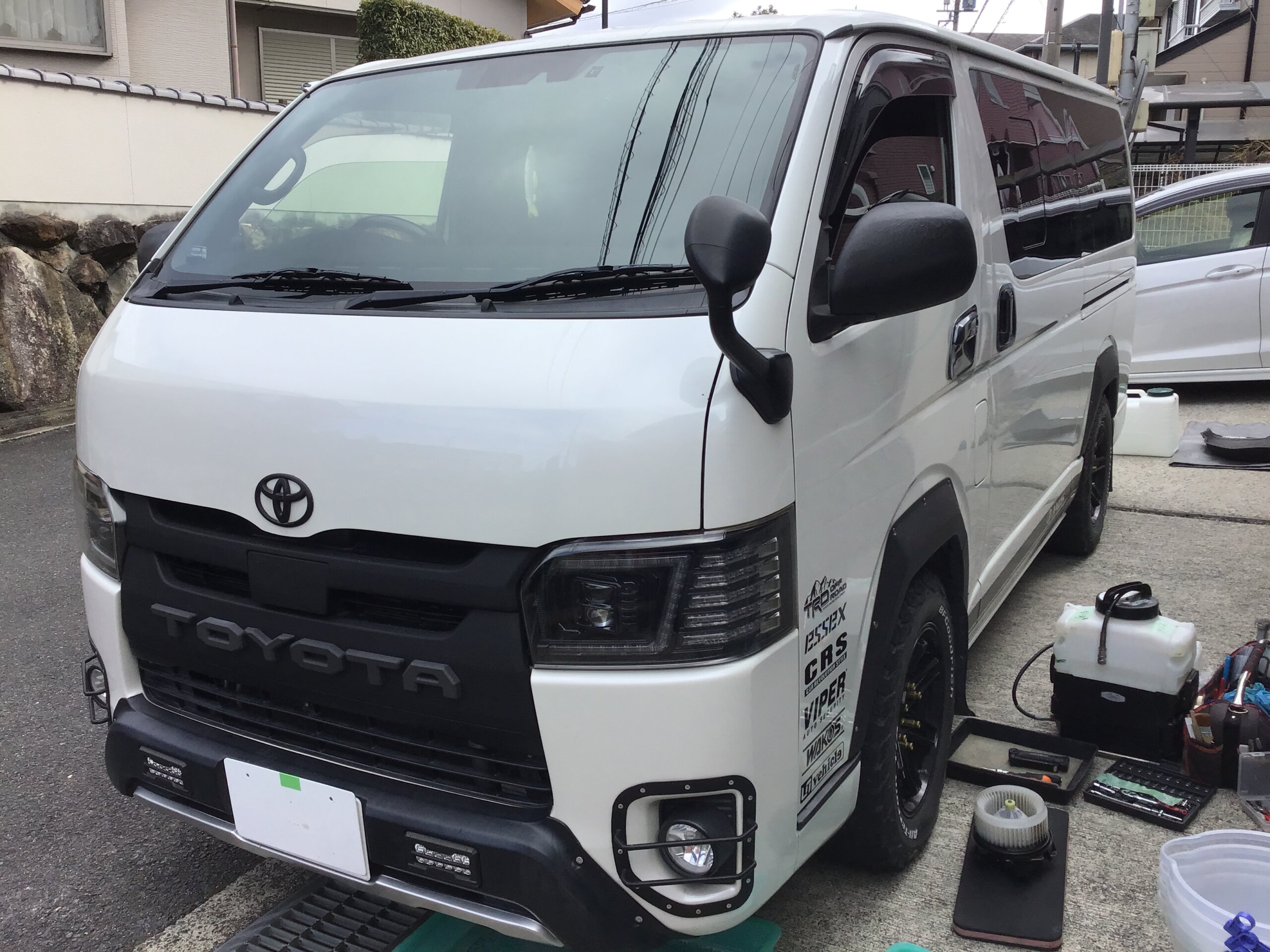 エアコンフィルター装着車でこの汚れ具合です！画像